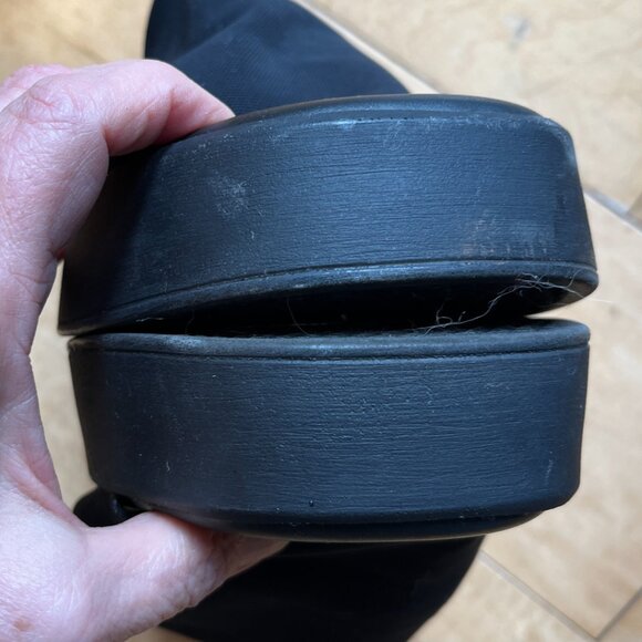 Steve Madden Slinky30 Black Slide Sandals Size 40 - Picture 8 of 9